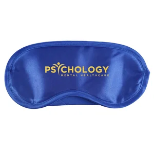 Satin Sleep Mask with Elastic Band, 7-1/4" x 3-1/4"
