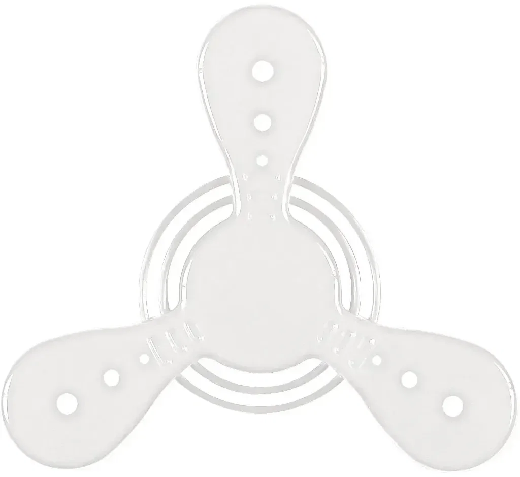 Promotional flying disc measuring seven inches in diameter
