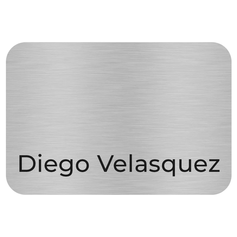 Savannah Express Metal Name Badge (Standard Size 2" x 3") — view 2
