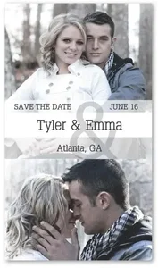Customized Save The Date Magnet 7 x 4