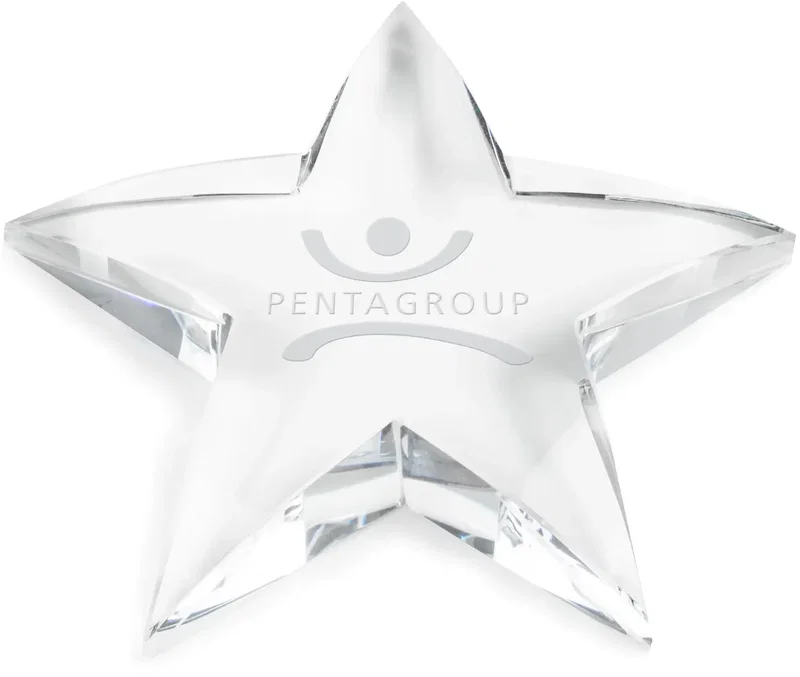 Savoy Star Paperweight β view 1