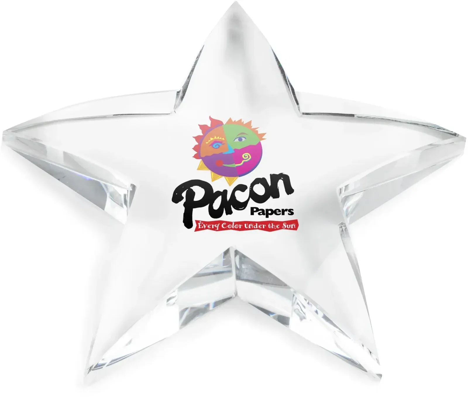 Savoy Star Paperweight — view 3