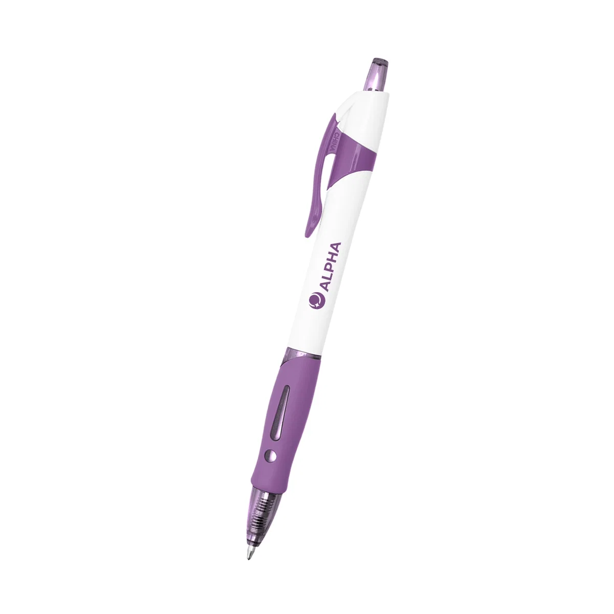 Pink accent option from the click pen color range