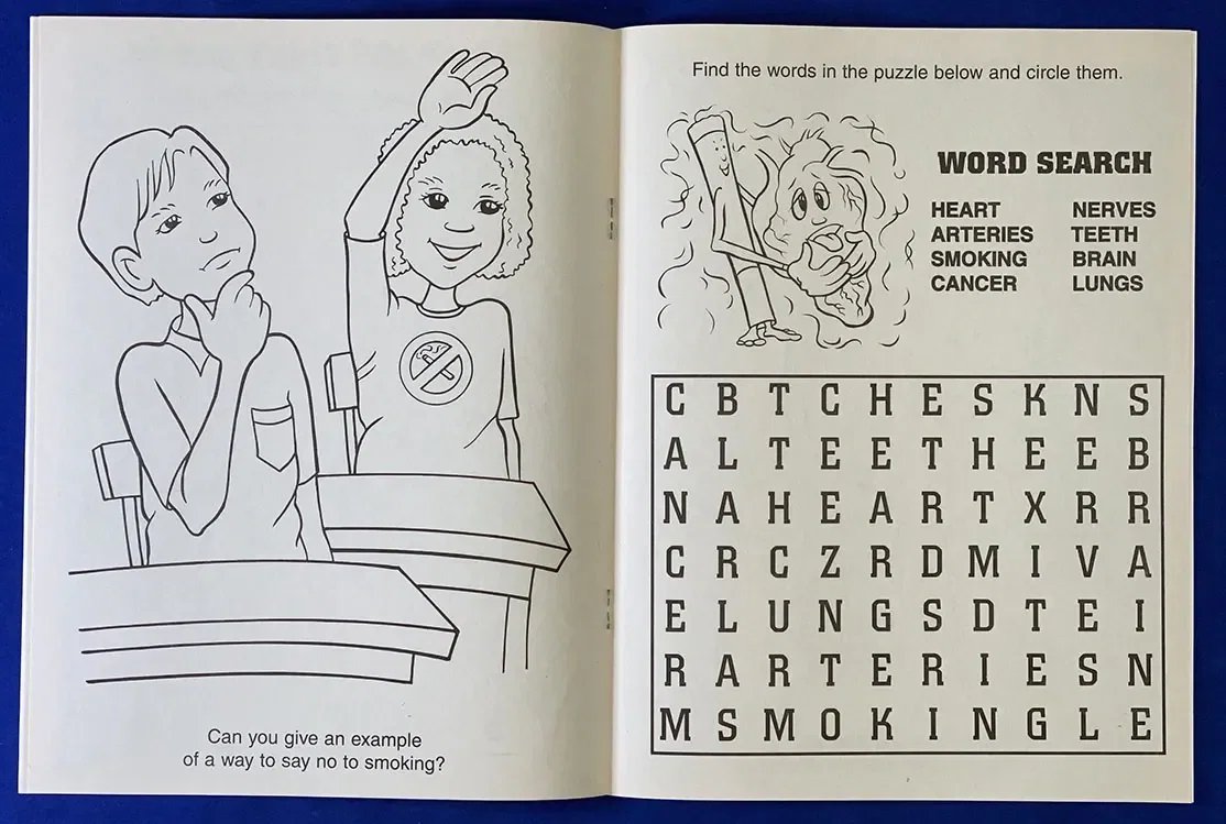 Say No to Smoking Coloring & Activity Book — view 2
