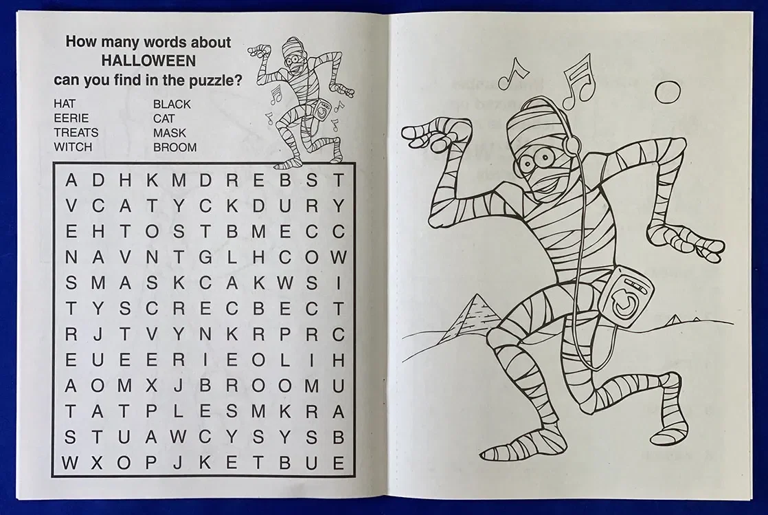 Scary Stuff Coloring & Activity Book — view 4
