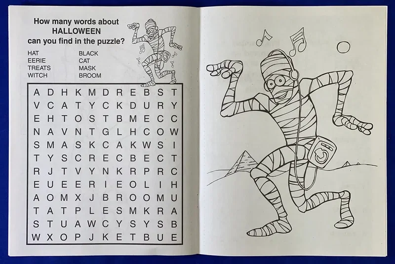 Scary Stuff Coloring & Activity Book — view 4