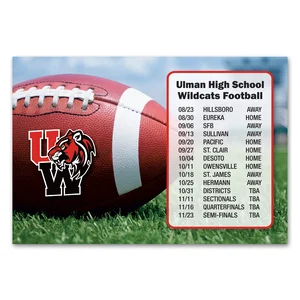 Custom Printed Schedule Magnet 4 x 5-7/8