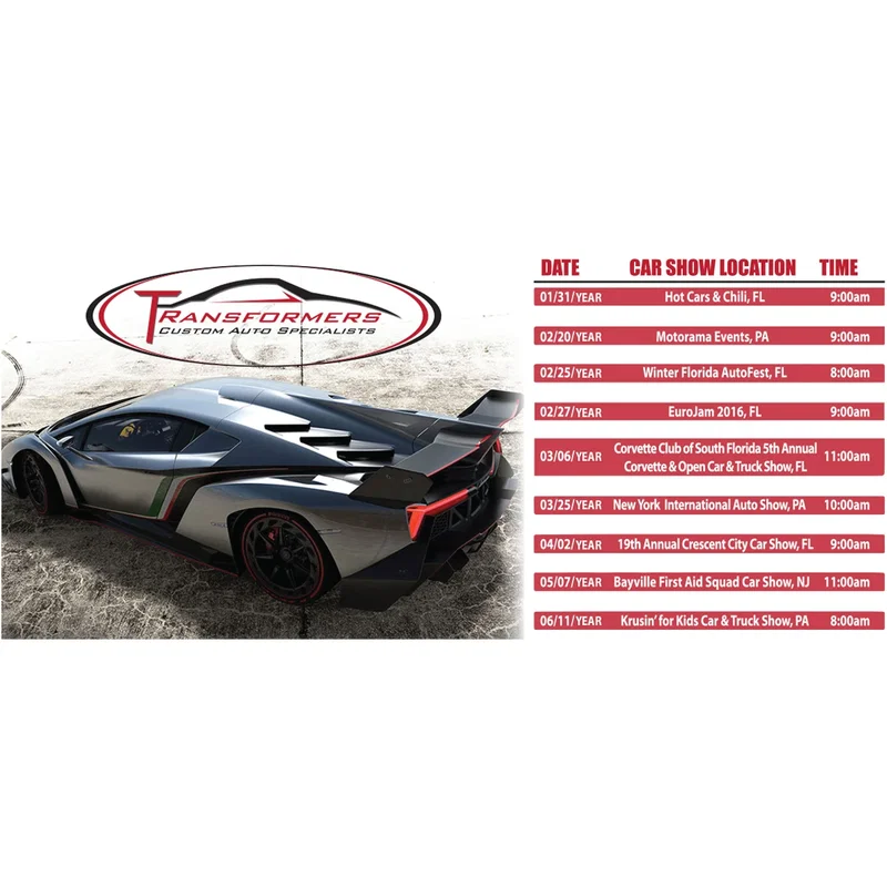 Schedule Magnet - Large — view 2