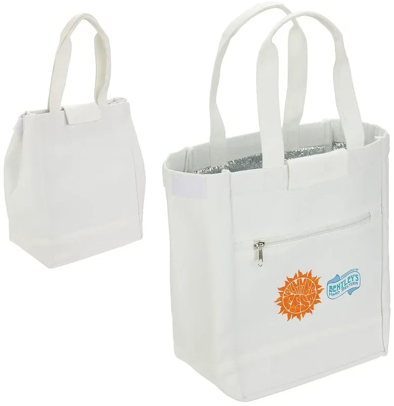 Custom RPET Canvas Lunch Tote — view 2