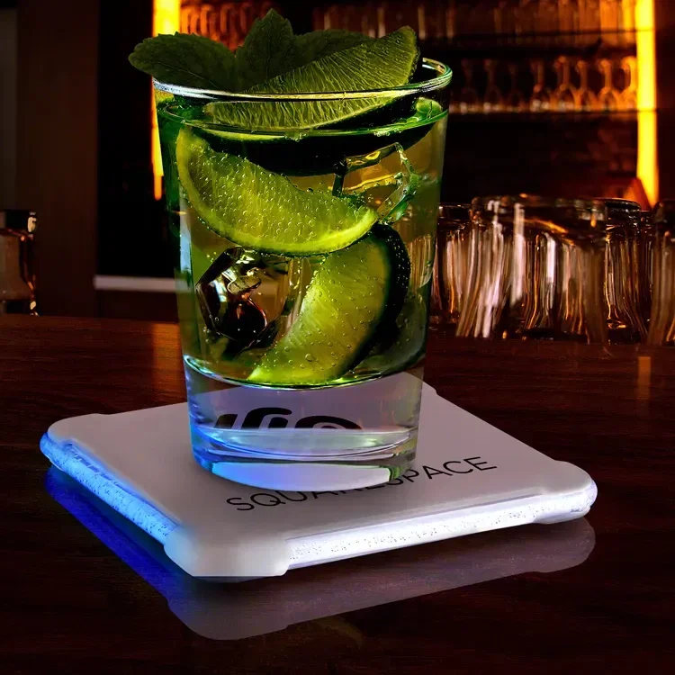 Sci-Fi Pulse Light Up Drink Coasters — view 3