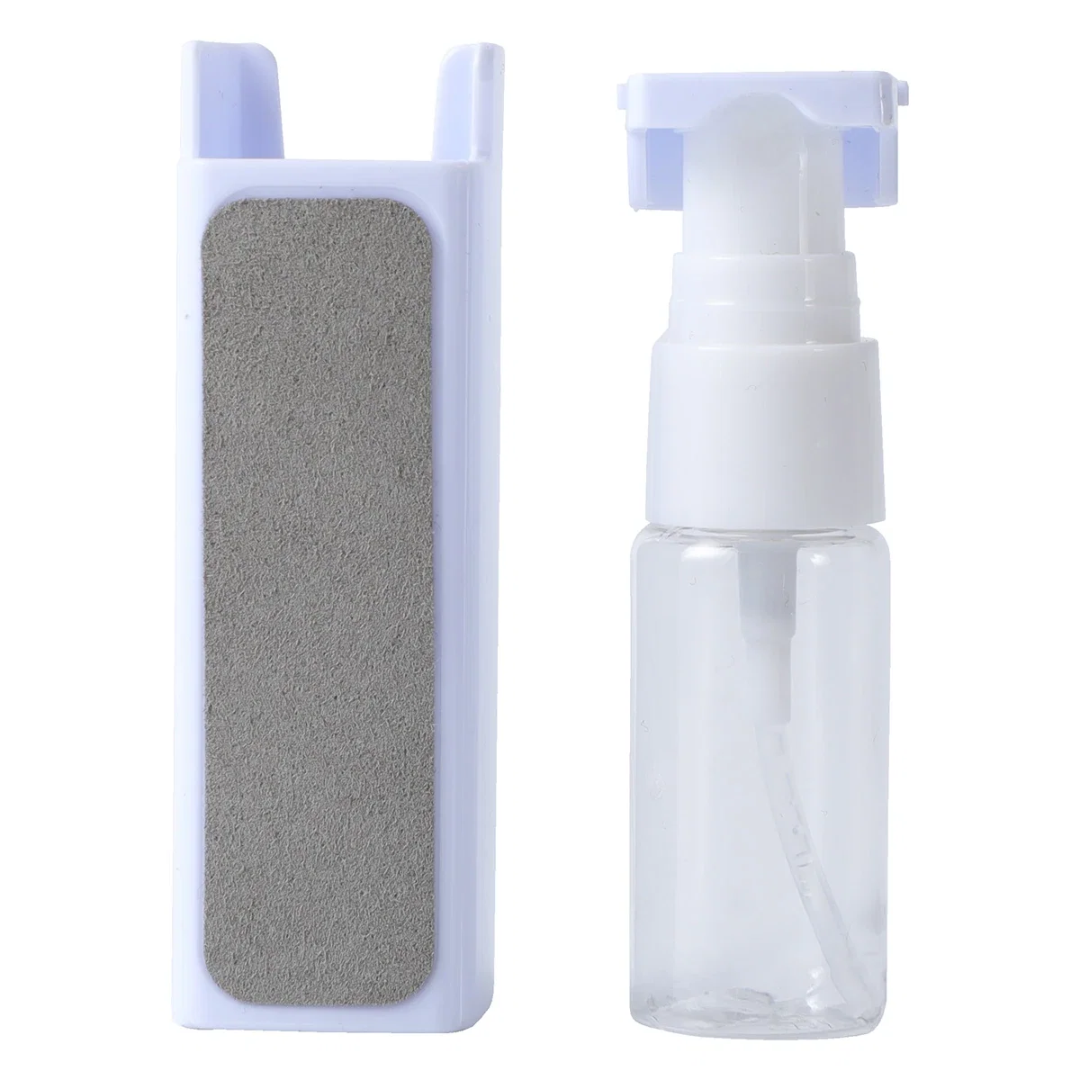 Close-up of the Screen Cleaner Bottle's imprint area
