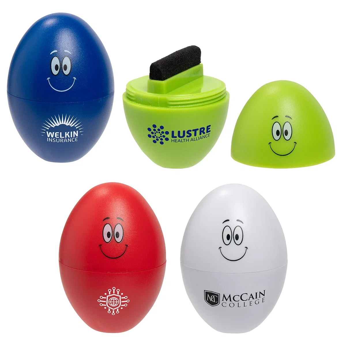Custom Screen Mate Lens & Screen Cleaner, front view of the branded cleaning tool