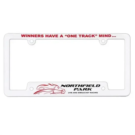 Corner-View License Plate Frame