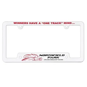 Corner-View License Plate Frame