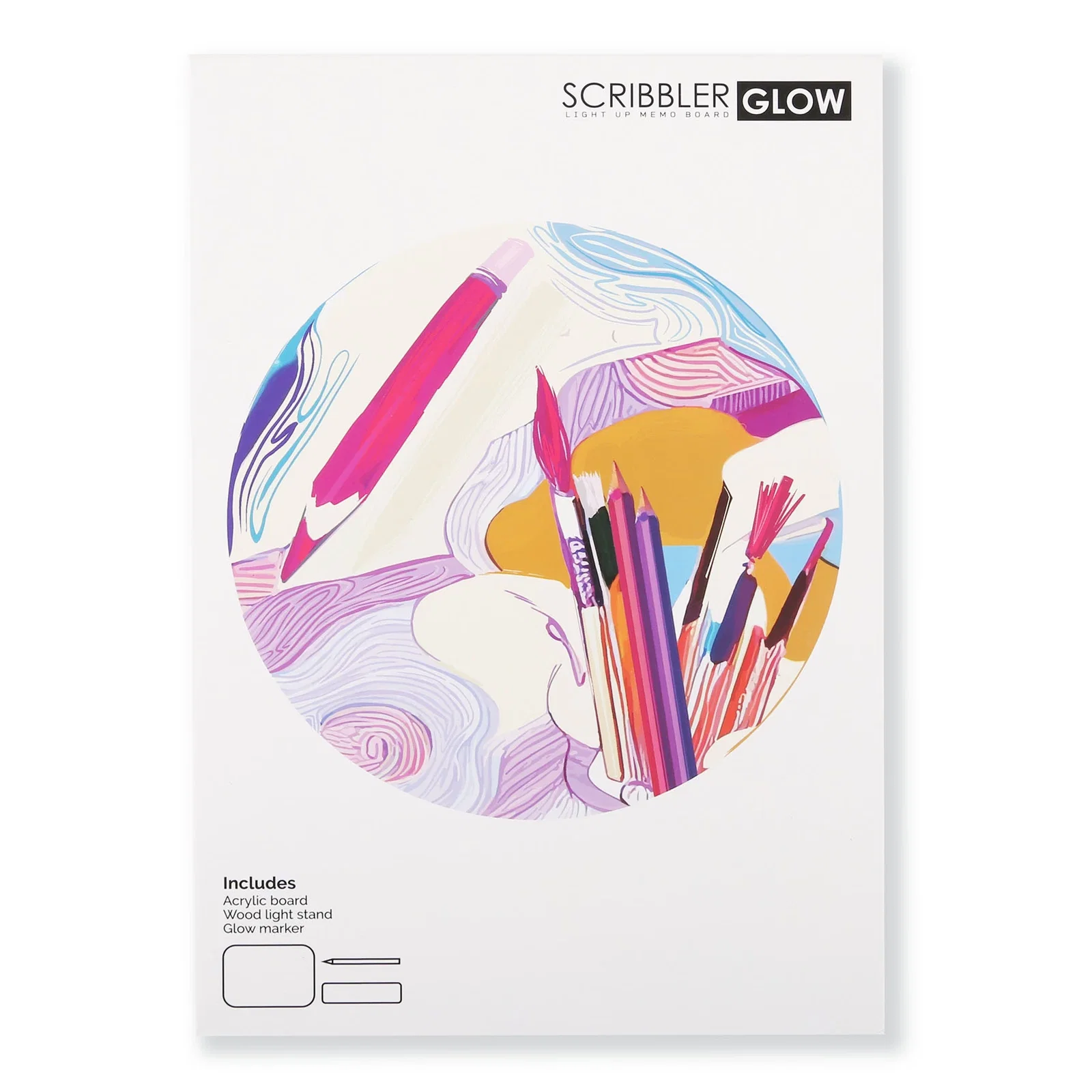 Scribbler Glow Memo Board — view 4