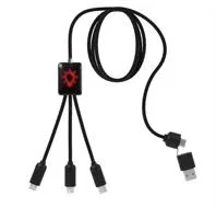 SCX Innovative Design™ 5-in-1 Eco Easy-to-Use Cable — view 2