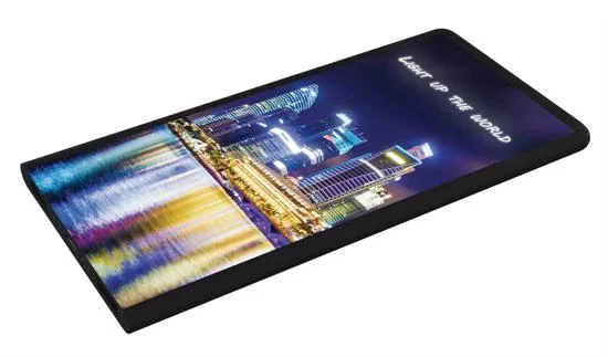 SCX Innovative Design™ Full-Color Illuminated Power Bank Slim 5000 mAh