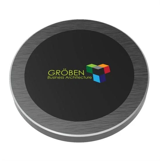 SCX Innovative Design™ Full-Color Metal 15W Wireless Charger