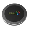 SCX Innovative Design™ Full-Color Metal 15W Wireless Charger in Black