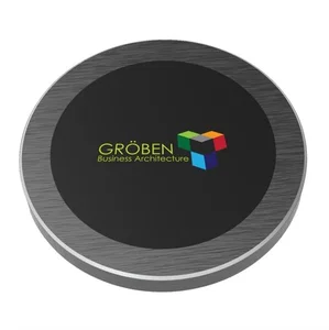 SCX Innovative Design™ Full-Color Metal 15W Wireless Charger