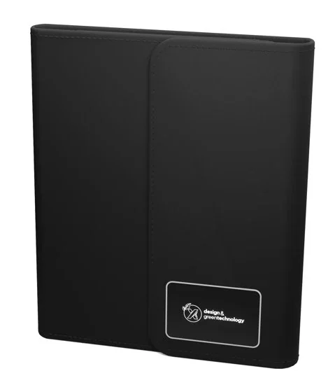SCX Innovative Design™ Wireless Charging Notebook A5 with Power Bank 4000 mAh