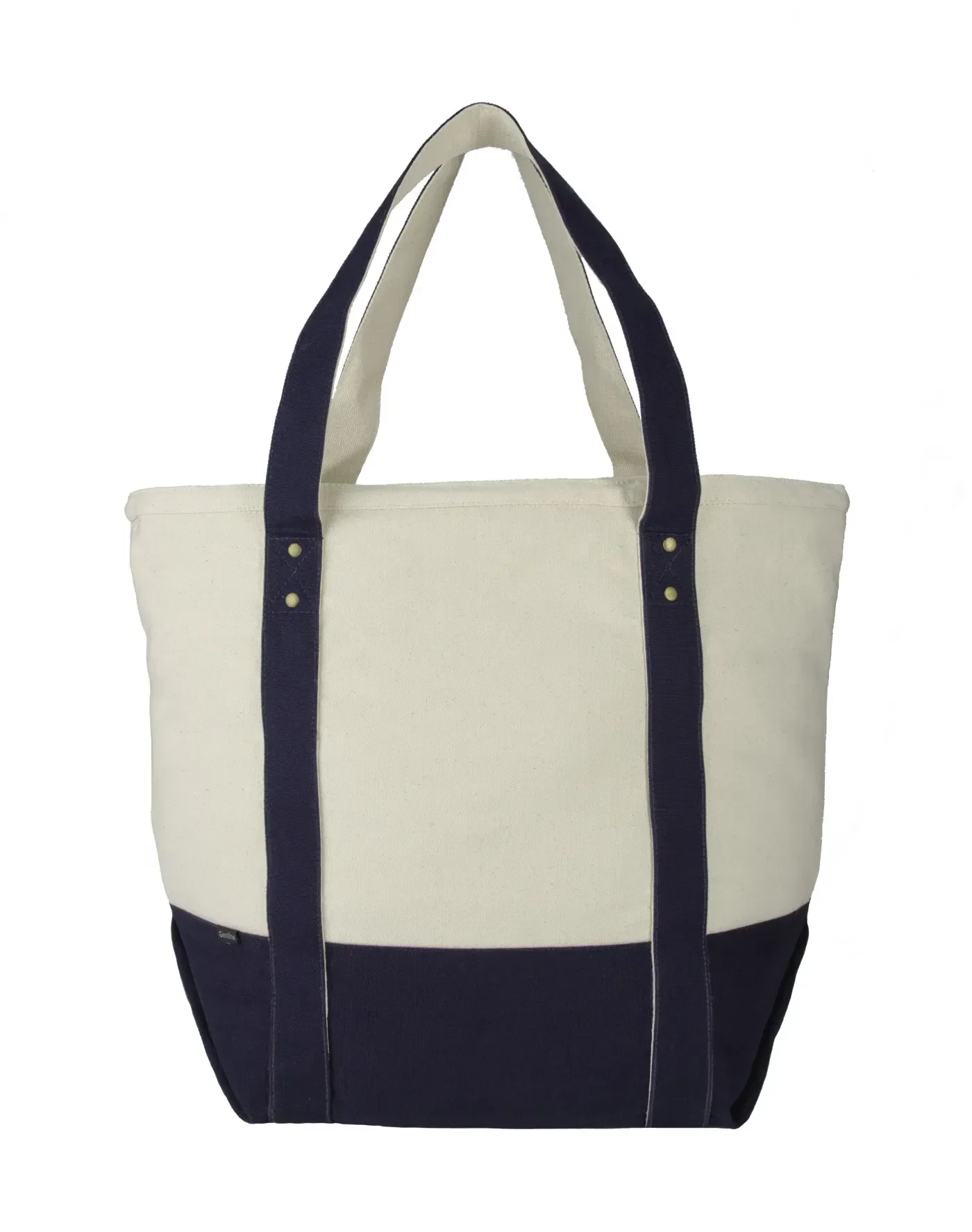 Seaside Zippered Cotton Tote — view 5