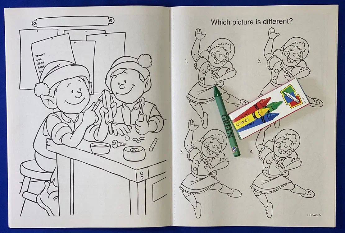 Season's Greetings Coloring Book — view 2
