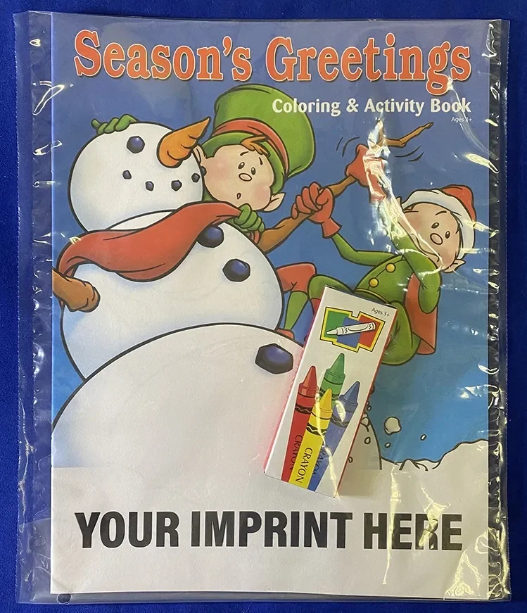 Season's Greetings Coloring Book — view 3
