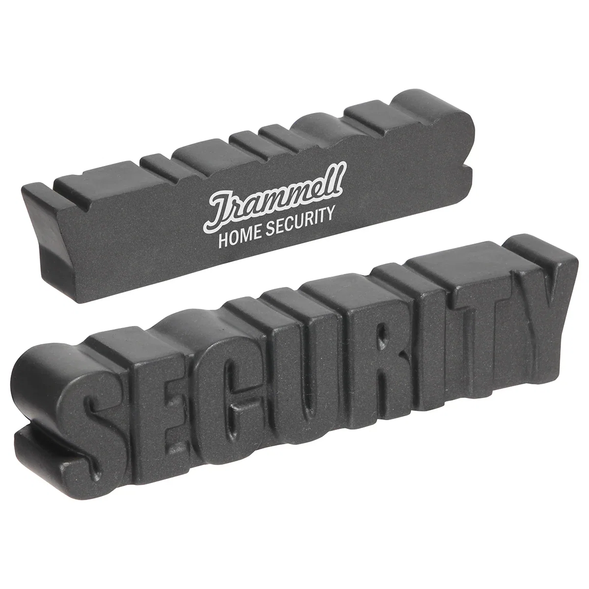 Stress reliever shaped like the word 'Security'