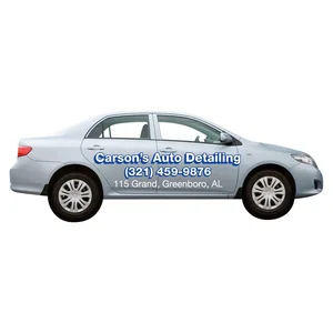 Custom Printed Sedan Car Shaped Magnet