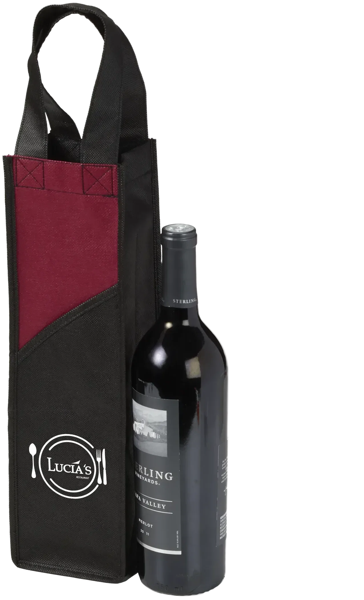 Custom Non-Woven Wine Tote