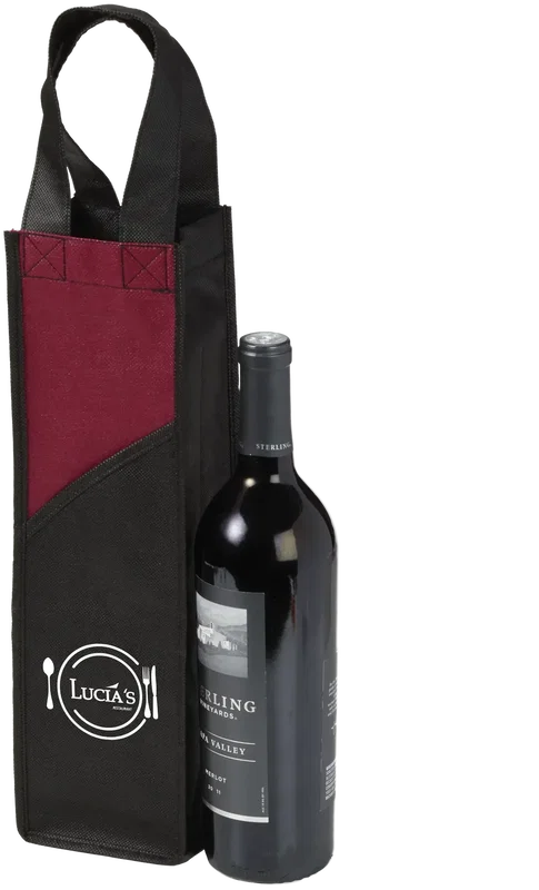 Custom Non-Woven Wine Tote