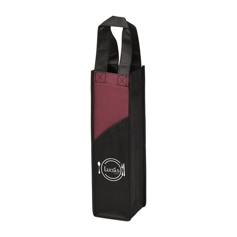 Custom Non-Woven Wine Tote — view 3