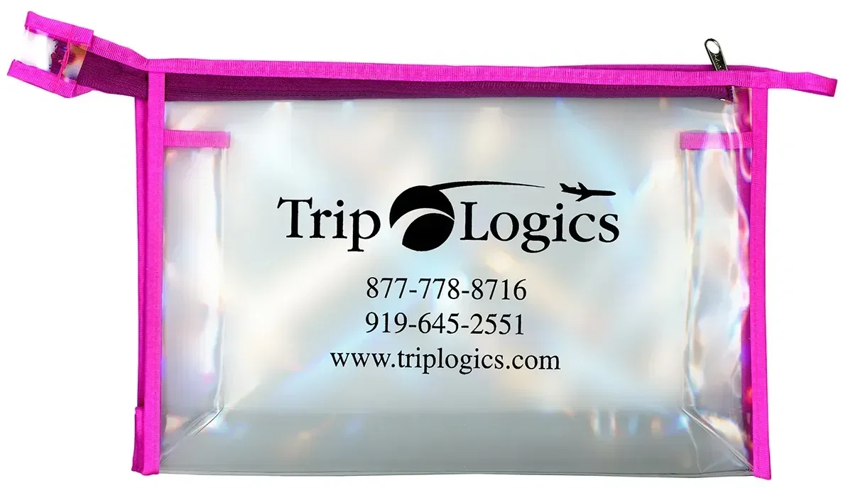 Promo Logo Carry-All Cosmetic Pouch — view 3