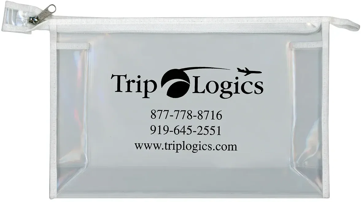 Promo Logo Carry-All Cosmetic Pouch — view 4