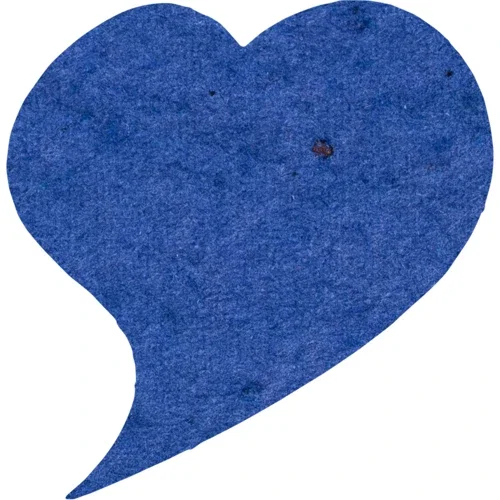 Seeded Paper Packet eco-friendly seed paper promotional shape variant