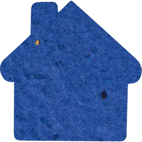 Seeded Paper Packet plantable card with full-color branded print