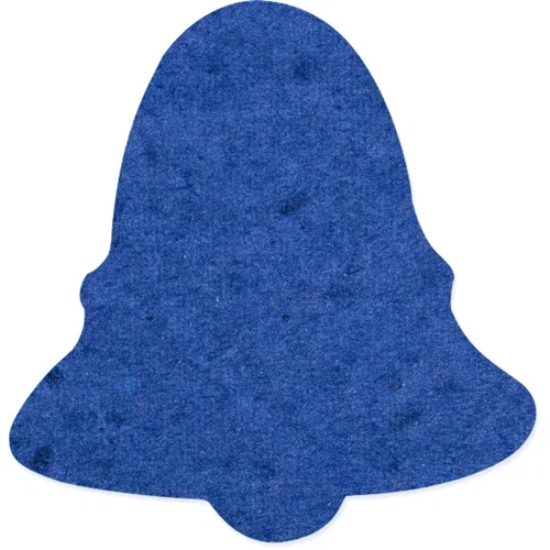 Seeded paper shape mailer card, recycled card stock full-color promotional design