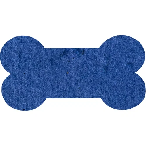 Seeded paper shape mailer card, plantable herb seed shape custom message variation