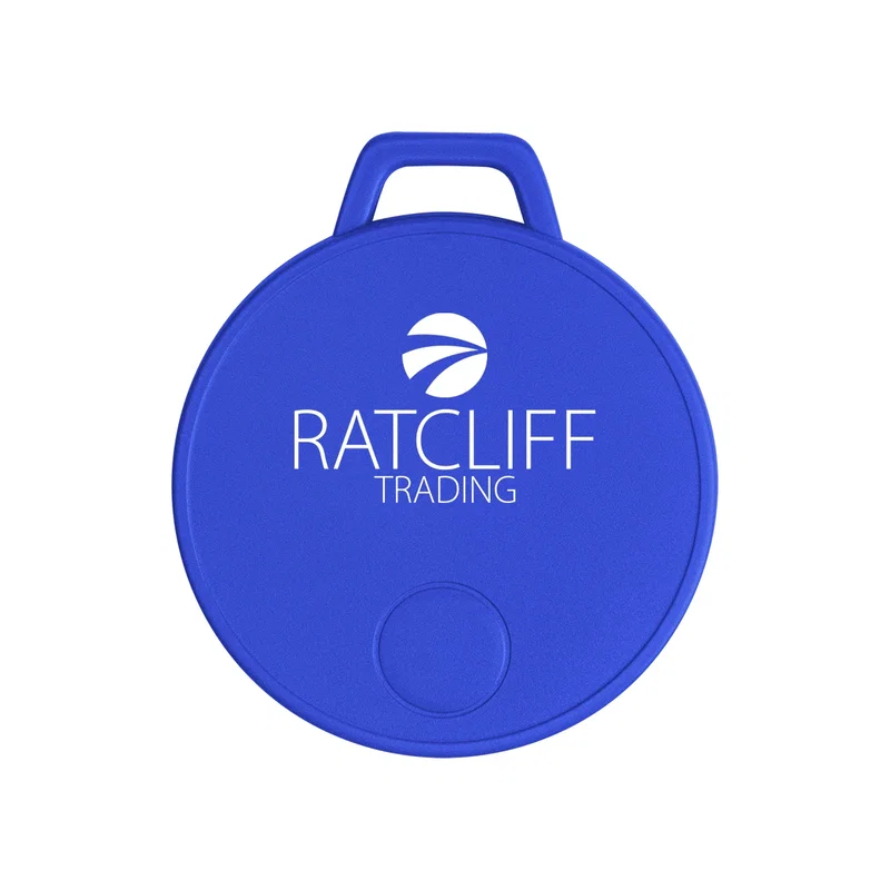 Logo space centered on the circular face