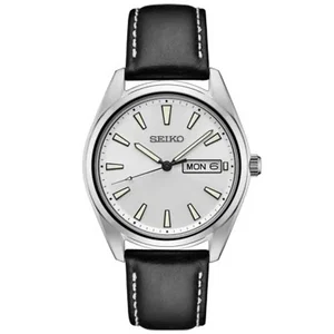 Seiko SUR447 Mens Essential SS Silver Dial