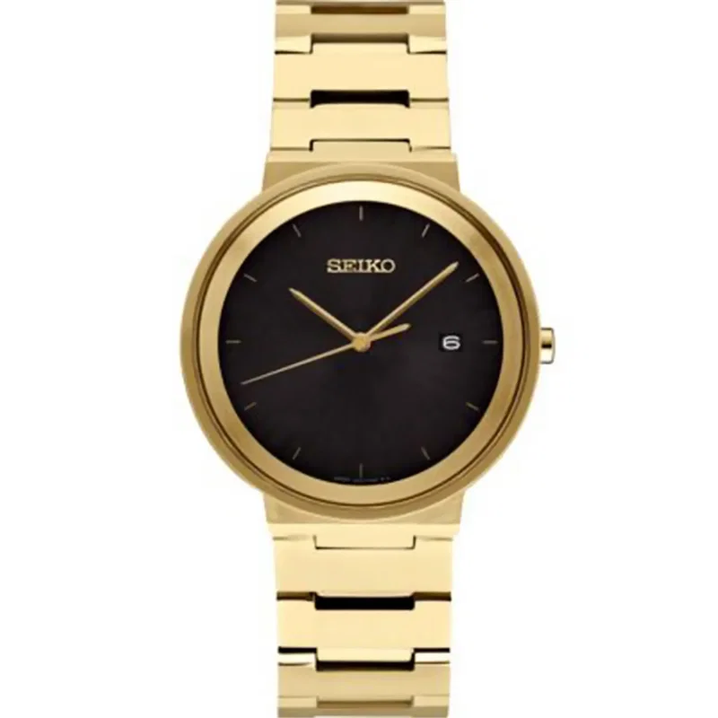 Seiko SUR488 Mens Essential Contemporary Black — view 1