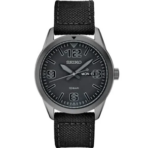 Seiko SUR495 Mens Essential Black Dial