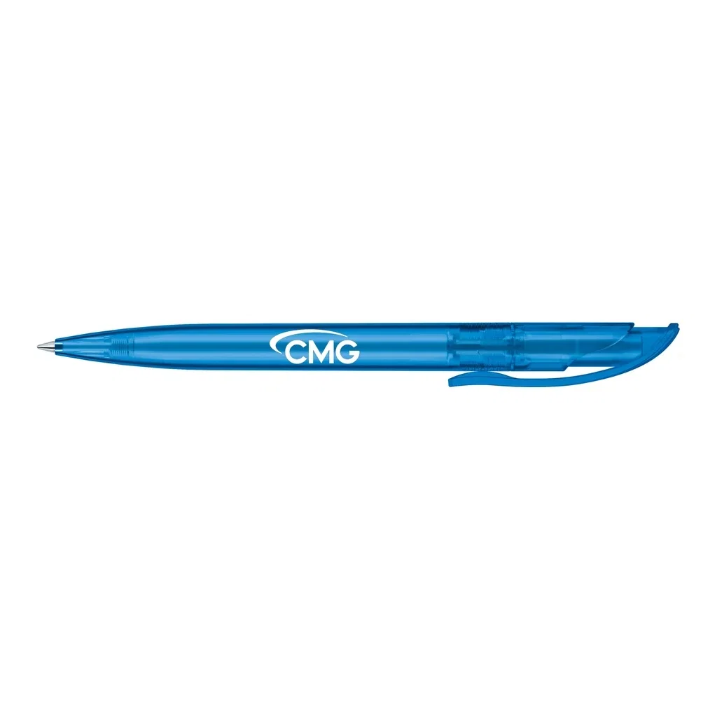 Senator Challenger Frosted Pen — Pen Color: Blue — view 2