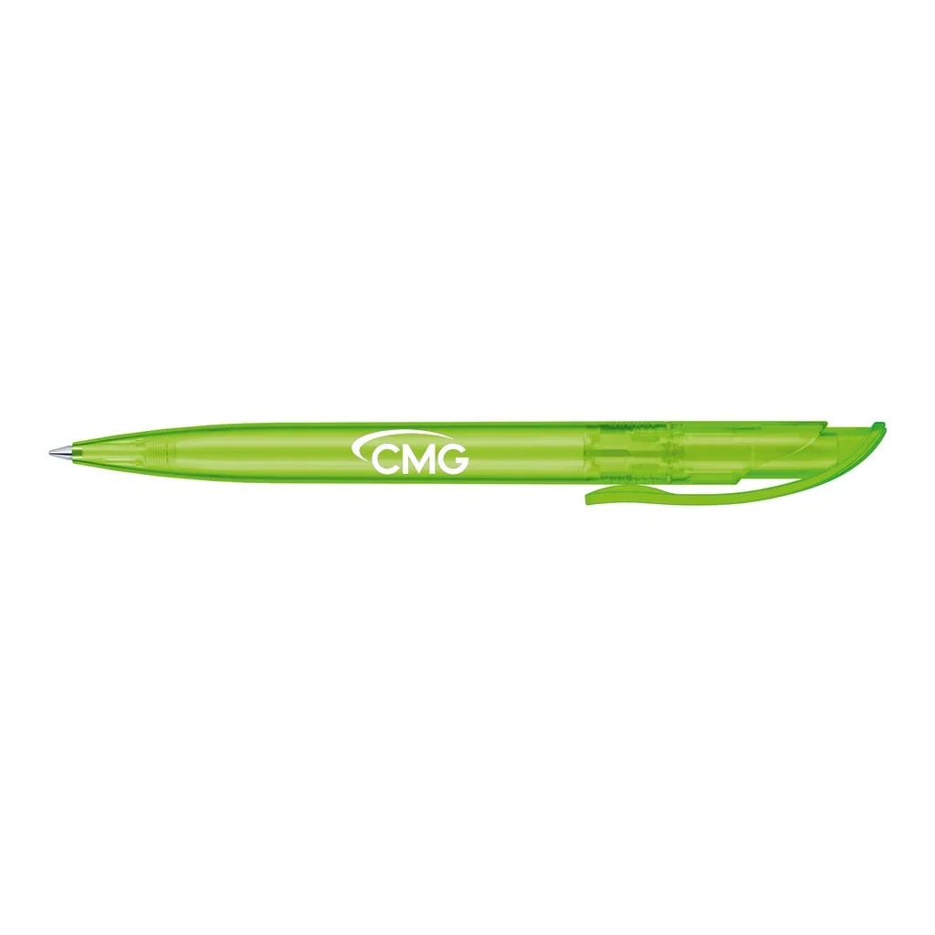Senator Challenger Frosted Pen — Pen Color: Lime Green — view 4