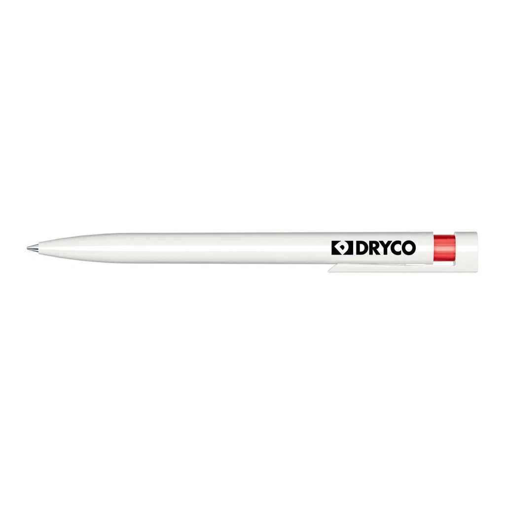 Senator Liberty Basic Polished Pen — Pen Color: Red & White — view 4