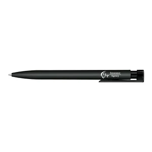 Senator Liberty Soft Touch Push-Button Pen, 5.83" Velvety Barrel, 1-Color Imprint