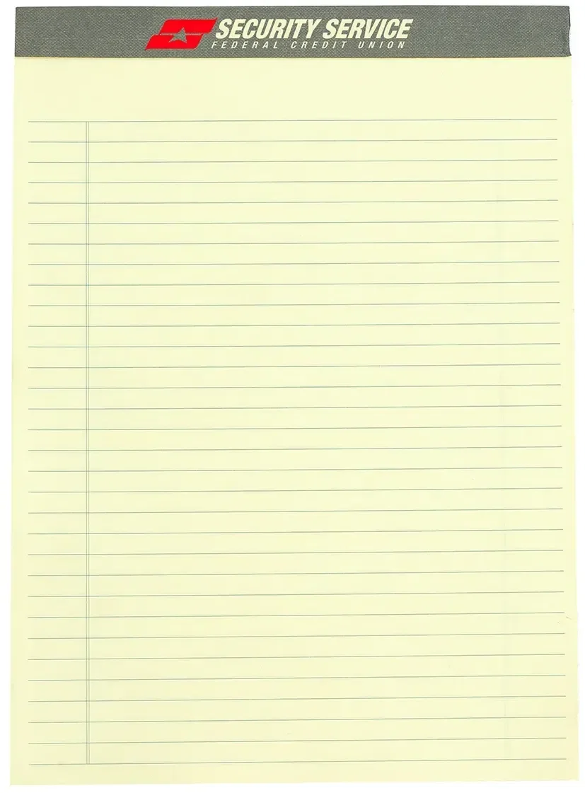 Custom Imprint Senior Writing Pad