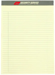 Custom Imprint Senior Writing Pad