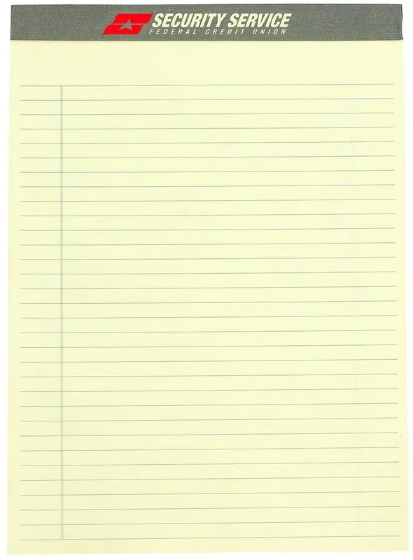 Custom Imprint Senior Writing Pad